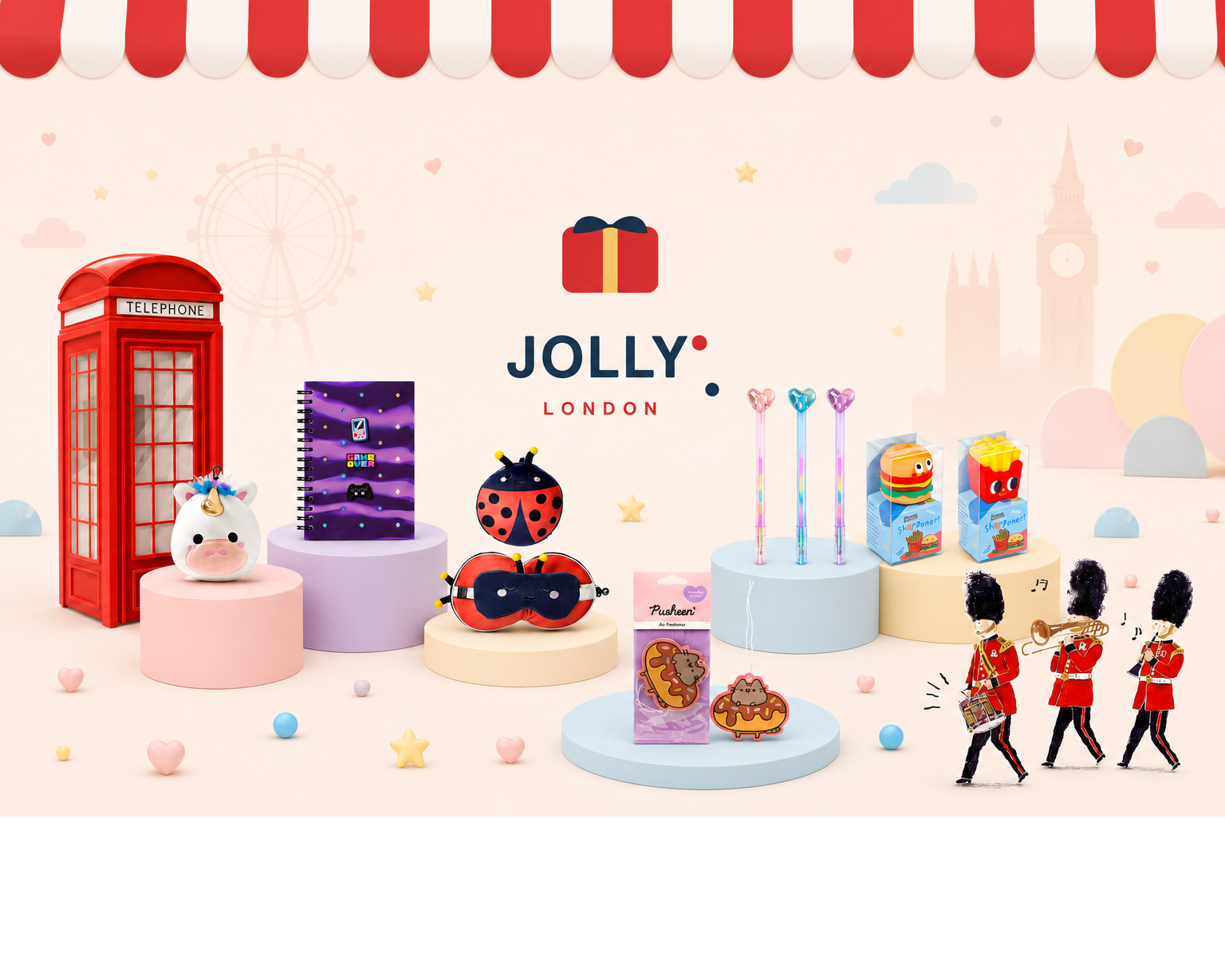 JOLLY LONDON უკვე ოფისმარტში