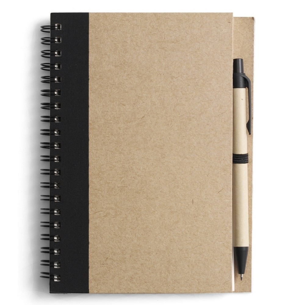 Notebook approx. A5 with ball pen