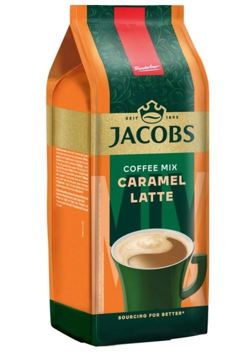 ყავა ხსნადი "იაკობს მონარქი / Jacobs Monarch" - Caramel Latte 450 გრ.