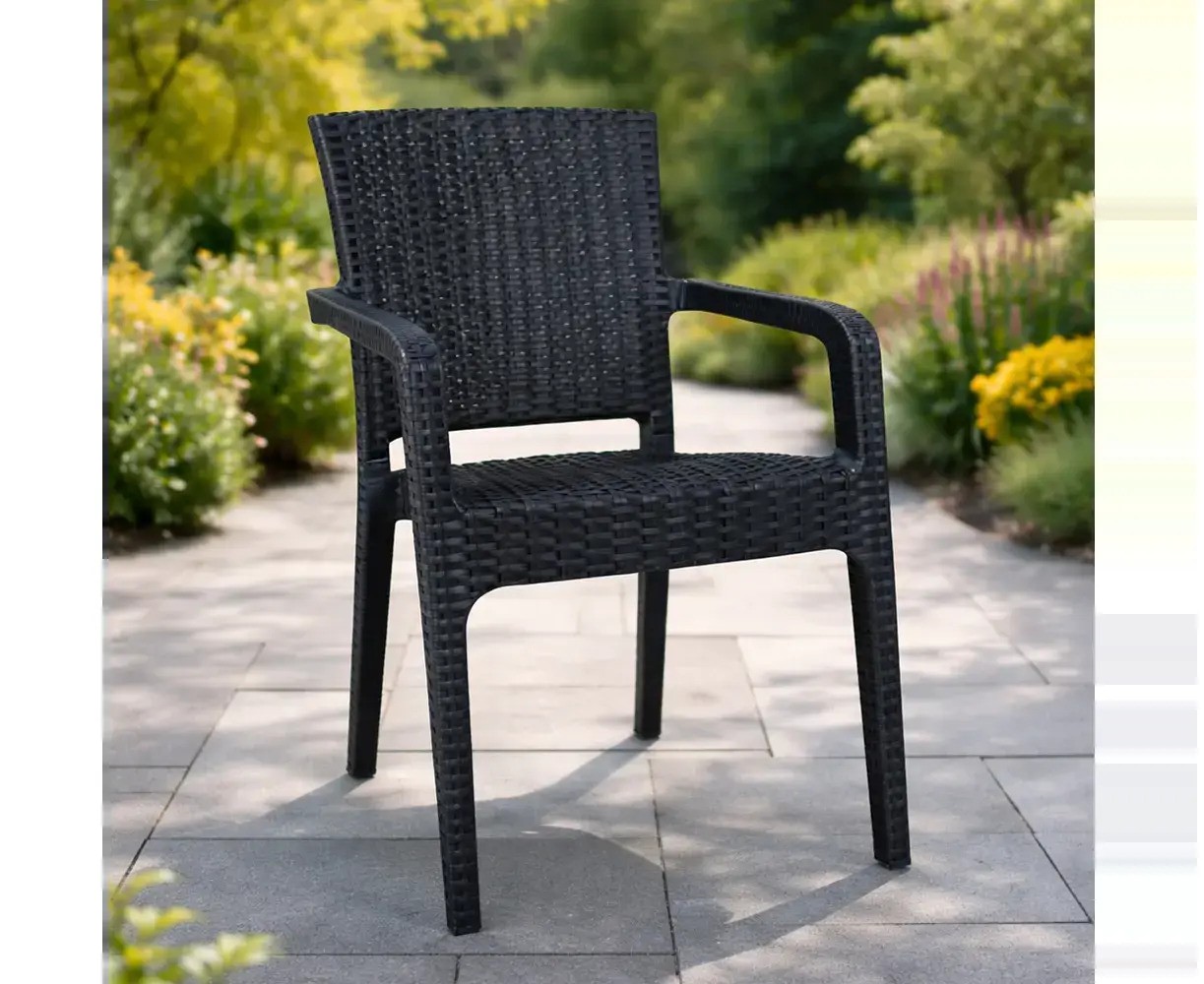 ბაღის სკამი Comfort LILYUM RATTAN ARMCHAIR CT022 Ant