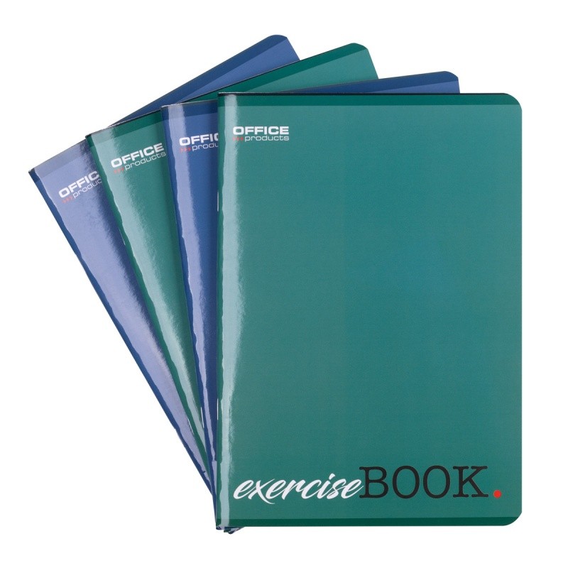 EXERCISE BOOK, OFFICE PRODUCTS, A5, 96 SHEETS, RULED, 60 GSM, MIX