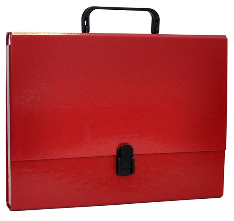 DOCUMENT BOX  A4, OFFICE PRODUCTS, 50 MM, BURGUNDY // 2078001PL-05