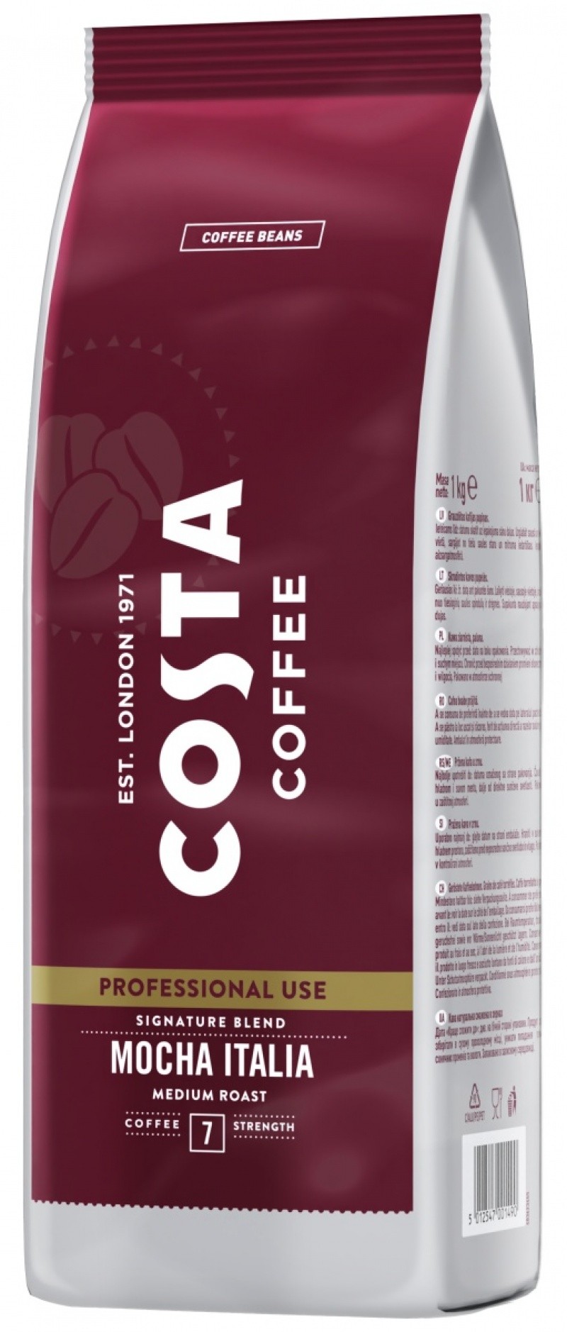 ყავის მარცვლები "COSTA" PRO SIGNATURE BLEND MEDIUM 1კგ