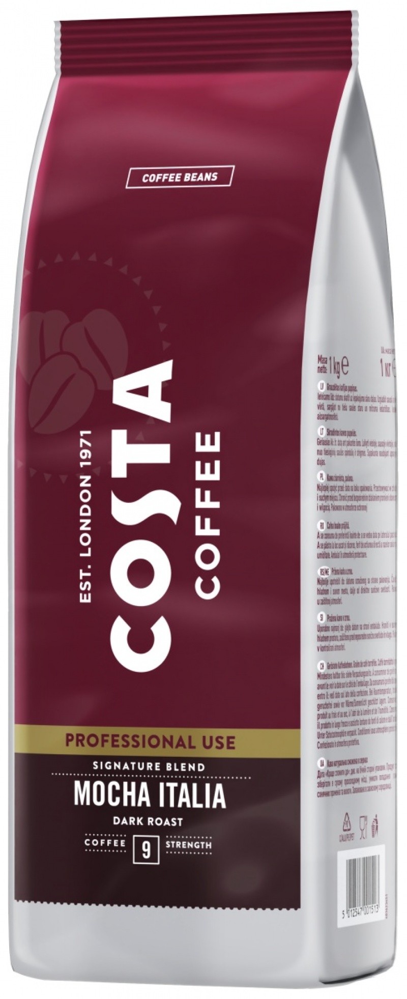 ყავის მარცვლები "COSTA" PRO SIGNATURE BLEND DARK 1კგ