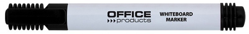 დაფის მარკერი შლადი / ბორდ მარკერი OFFICE PRODUCTS შავი (მრგვალი თავით)