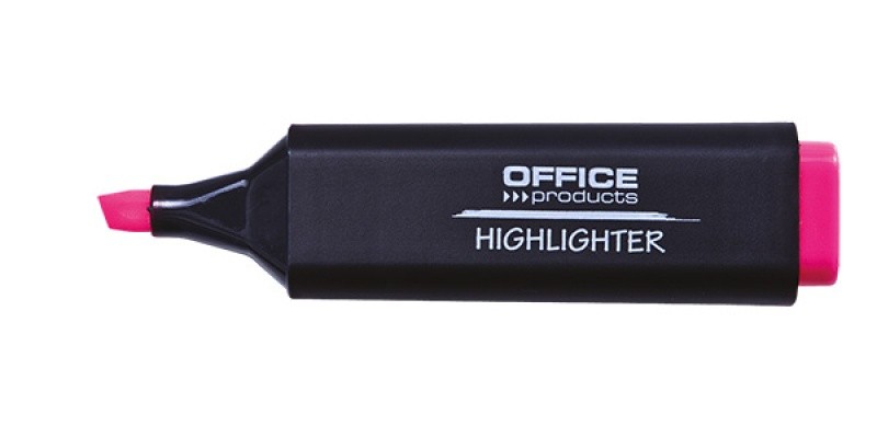 ტექსტმარკერი ვარდისფერი OFFICE PRODUCTS CLASSIC