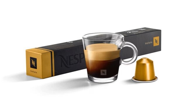 ყავის კაფსულები Nespresso Espresso Volluto OL 1X10Z (10 ცალიანი კოლოფი)
 